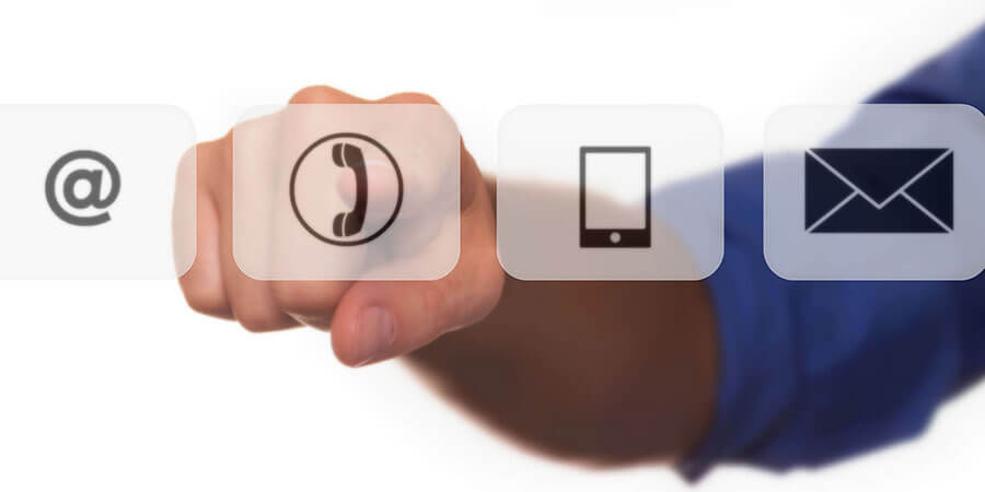 Ir a inicio de contacto.