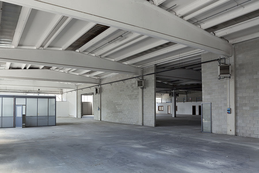 Estructura metálica pesada para bodega